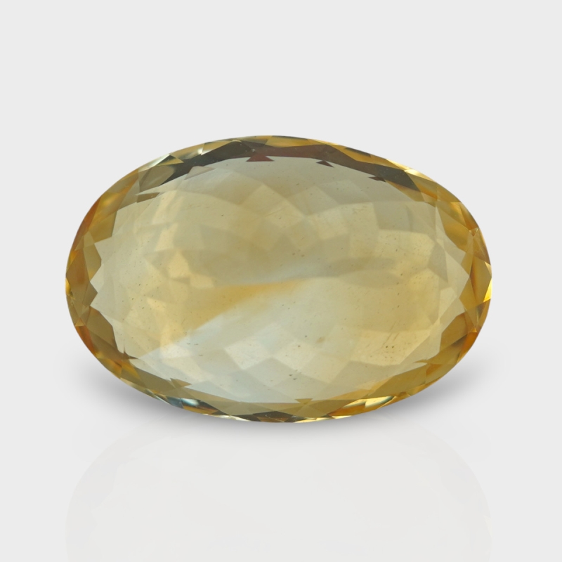 Citrine 20.60x13.90mm Faceted Oval A+ Loose Gemstone - 181553