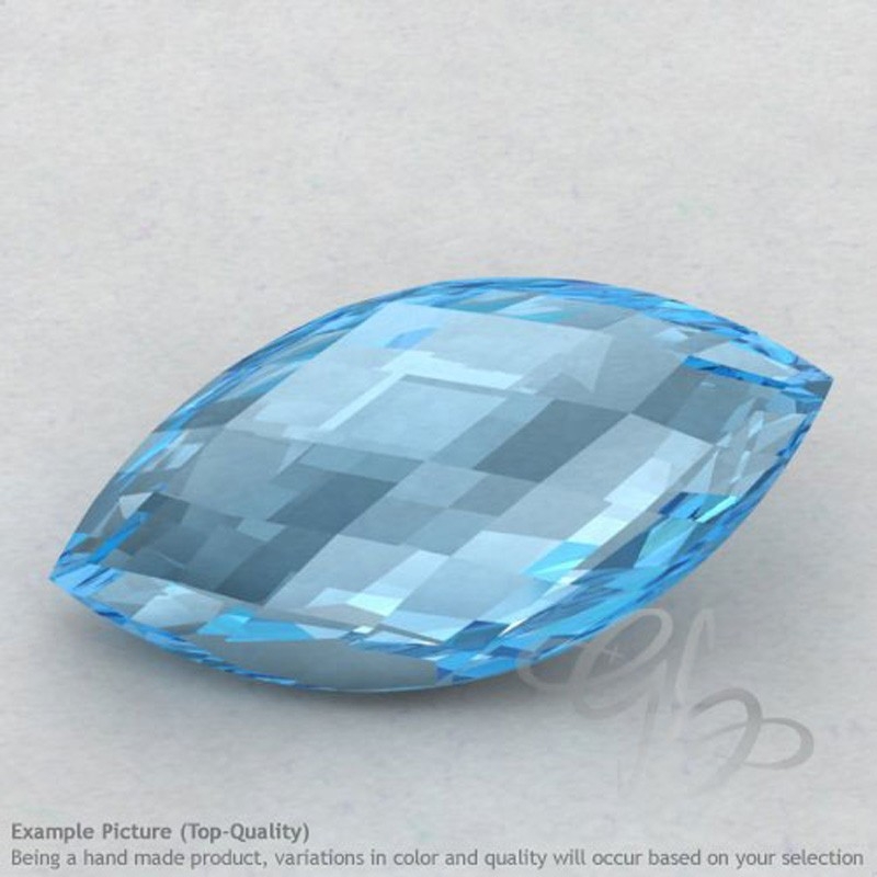 Sky Blue Topaz Marquise Shape Calibrated Briolettes