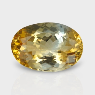 Citrine 20.05x13.85mm Faceted Oval A+ Loose Gemstone - 181729