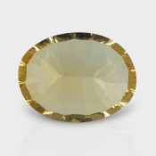 Citrine 15x12mm Concave Cut Oval AA+ Loose Gemstone - 182089