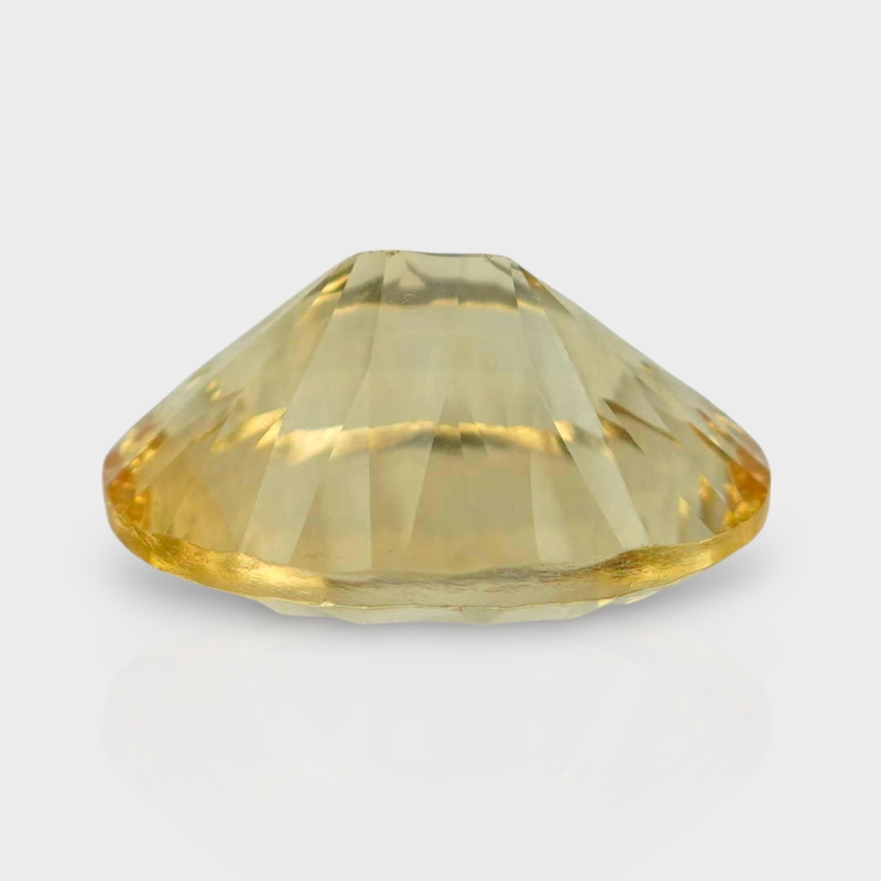 Citrine 15x12mm Concave Cut Oval AA+ Loose Gemstone - 182089