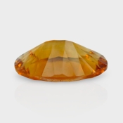 Citrine 15x11mm Concave Cut Oval AAA Loose Gemstone - 182094