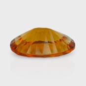 Citrine 15x11mm Concave Cut Oval AAA Loose Gemstone - 182095