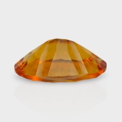 Citrine 15x10.50mm Concave Cut Oval AAA Loose Gemstone - 182096