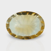 Citrine 18x13mm Concave Cut Oval AA+ Loose Gemstone - 182100