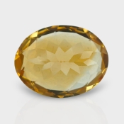Citrine 15.12x11.70mm Faceted Oval AA+ Loose Gemstone - 182175