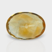 Citrine 15.79x11.10mm Faceted Oval AA+ Loose Gemstone - 182181
