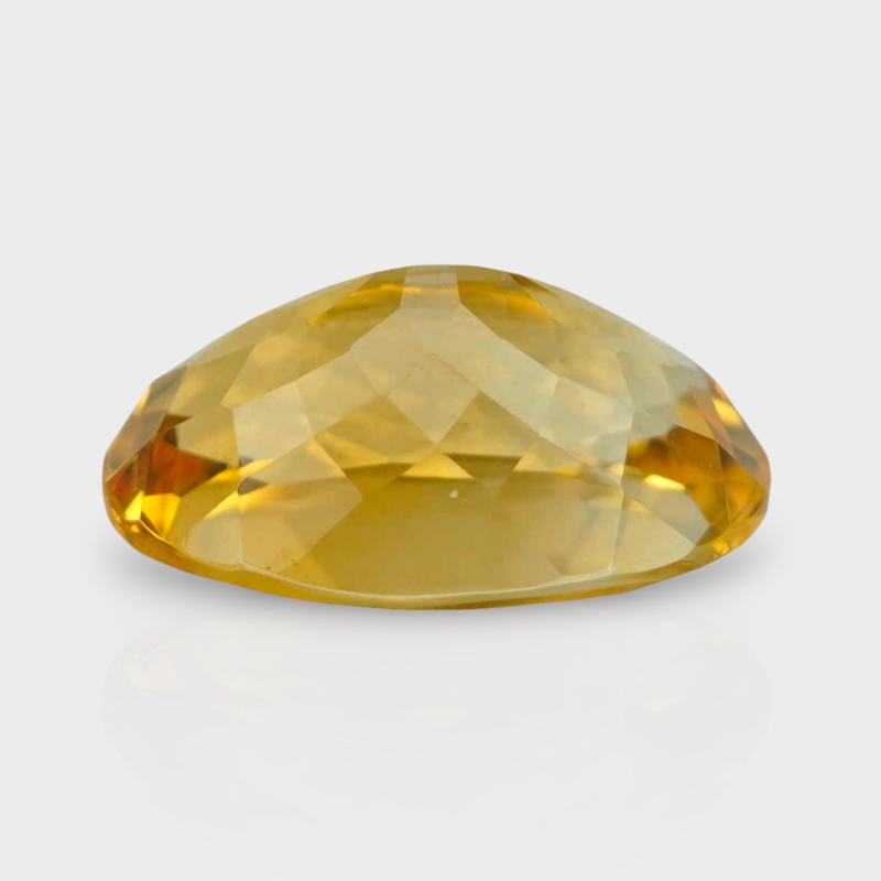 Citrine 15.87x10.85mm Faceted Oval AA+ Loose Gemstone - 182185