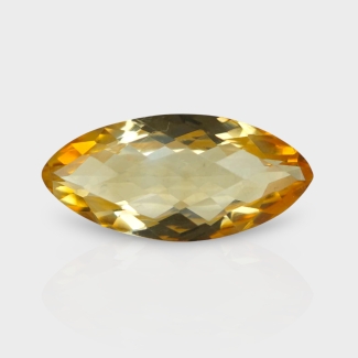 Citrine 21.25x9.96mm Checkerboard Marquise AA Loose Gemstone - 182192