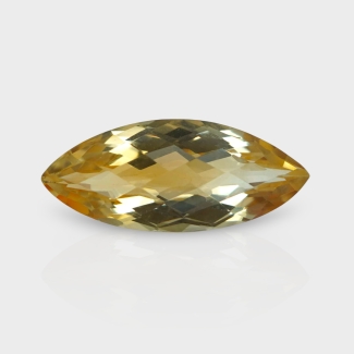 Citrine 22.50x9.52mm Checkerboard Marquise AA Loose Gemstone - 182193