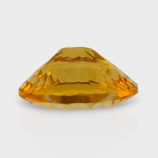 Citrine 15x10.89mm Concave Cut Oval AA+ Loose Gemstone - 182212