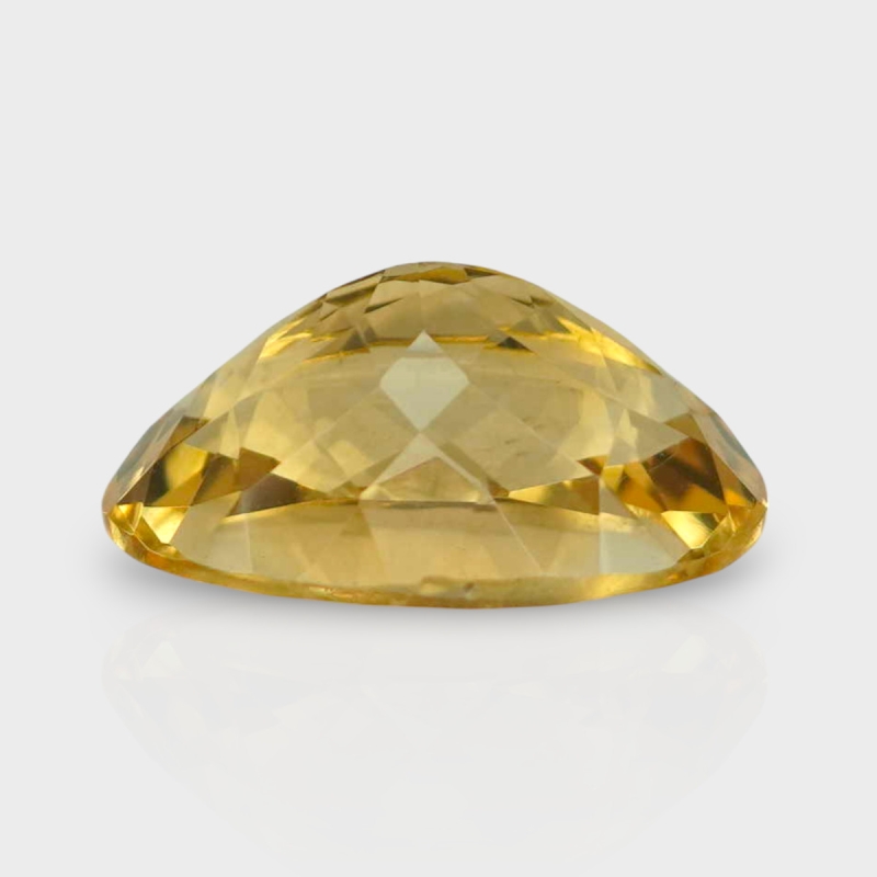 Citrine 13.43x9.06mm Faceted Oval AA Loose Gemstone - 182269