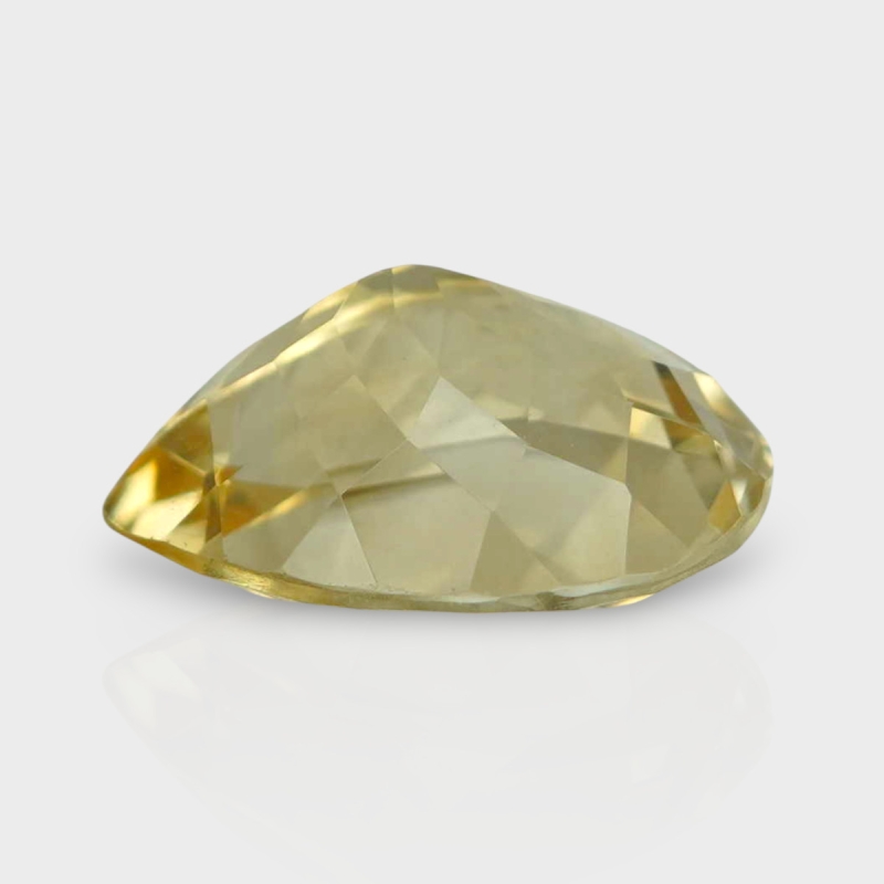 Citrine 14.32x11.07mm Faceted Pear AA Loose Gemstone - 182273