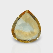 Citrine 14.56x13.10mm Faceted Pear AA Loose Gemstone - 182276
