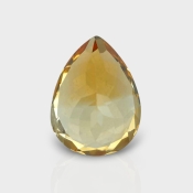 Citrine 12.27x9.30mm Faceted Pear AA+ Loose Gemstone - 182283