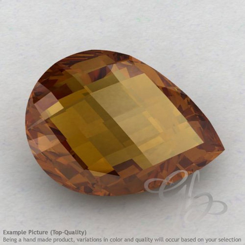 Honey Quartz Pear Shape Calibrated Briolettes