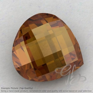 Honey Quartz Heart Shape Calibrated Briolettes