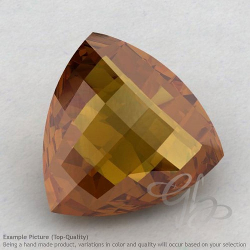 Honey Quartz Trillion Shape Calibrated Briolettes