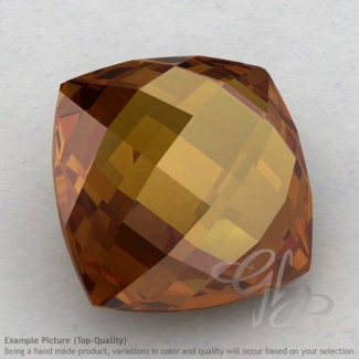 Honey Quartz Square Cushion Shape Calibrated Briolettes