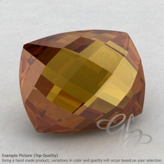 Honey Quartz Cushion Shape Calibrated Briolettes
