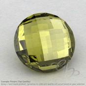 Olive Quartz Round Shape Calibrated Briolettes