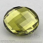 Olive Quartz Oval Shape Calibrated Briolettes