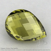 Olive Quartz Pear Shape Calibrated Briolettes