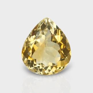 Citrine 14.30x12.20mm Faceted Pear AA Loose Gemstone - 180540