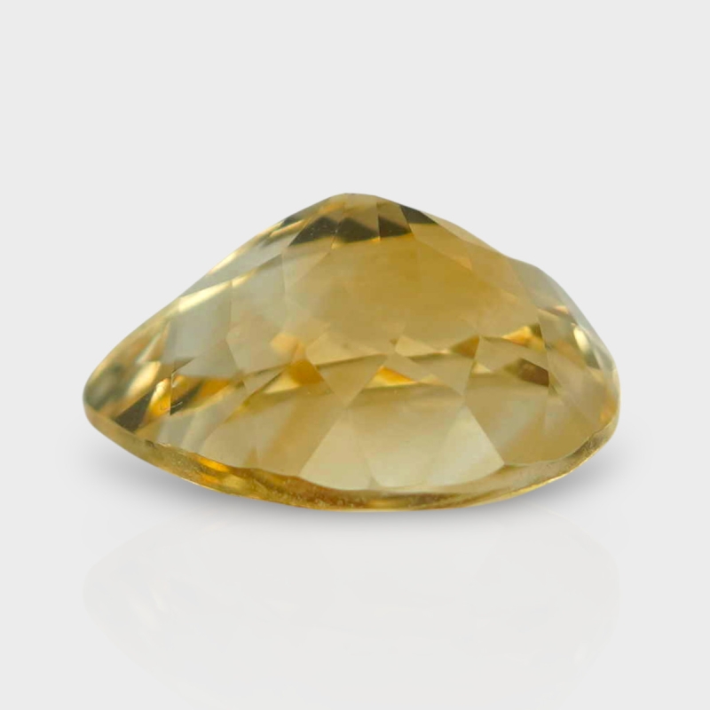 Citrine 14.30x12.20mm Faceted Pear AA Loose Gemstone - 180540