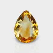 Citrine 20.70x15.20mm Faceted Pear AA+ Loose Gemstone - 180549