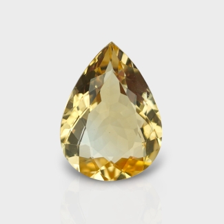 Citrine 18.30x13.40mm Faceted Pear AA Loose Gemstone - 180610