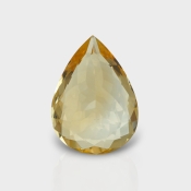Citrine 18.30x13.40mm Faceted Pear AA Loose Gemstone - 180610