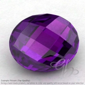 African Amethyst Oval Shape Calibrated Briolettes