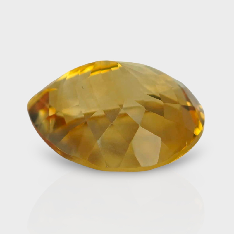 Citrine 15.20x13.30mm Faceted Pear AA Loose Gemstone - 180788