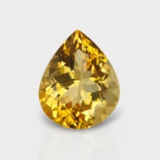 Citrine 16.65x13.45mm Faceted Pear AA Loose Gemstone - 180794