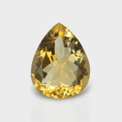Citrine 17.40x13.55mm Faceted Pear AA Loose Gemstone - 180796