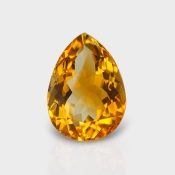 Citrine 14.35x10.40mm Faceted Pear AA Loose Gemstone - 181477
