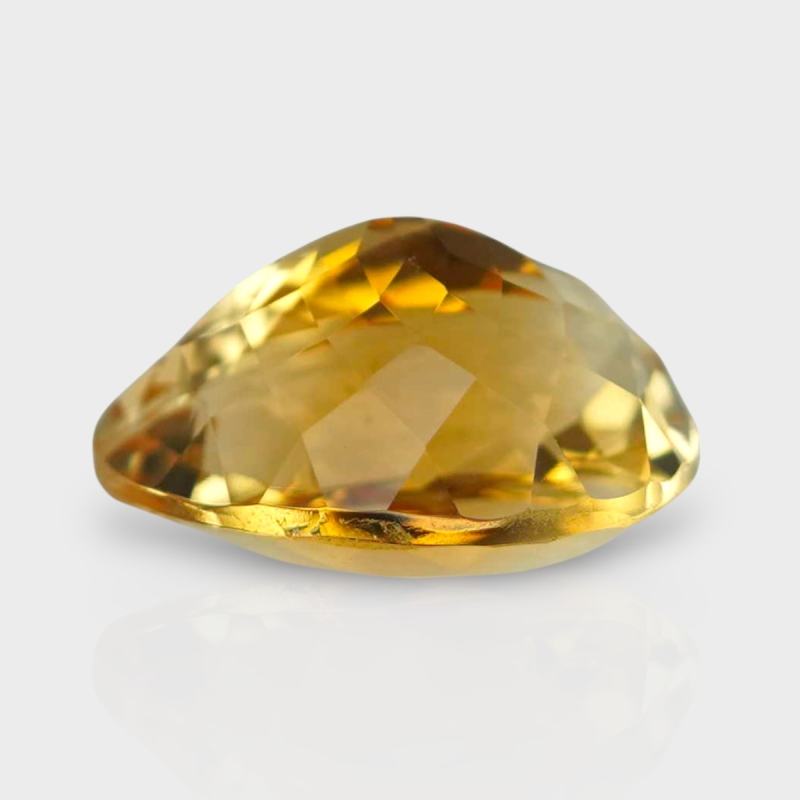 Citrine 14.35x10.40mm Faceted Pear AA Loose Gemstone - 181477