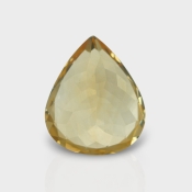 Citrine 16.15x13.55mm Faceted Pear AA Loose Gemstone - 181485
