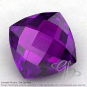 African Amethyst Square Cushion Shape Calibrated Briolettes