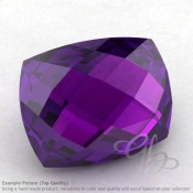 African Amethyst Cushion Shape Calibrated Briolettes