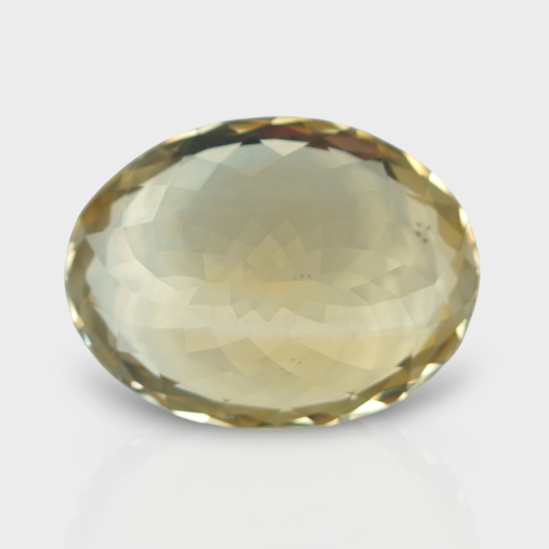 Citrine 21x15.85mm Faceted Oval AA Loose Gemstone - 181547