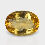 Citrine 19.25x14.30mm Faceted Oval AA Loose Gemstone - 181549