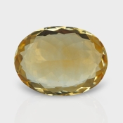 Citrine 19.25x14.30mm Faceted Oval AA Loose Gemstone - 181549