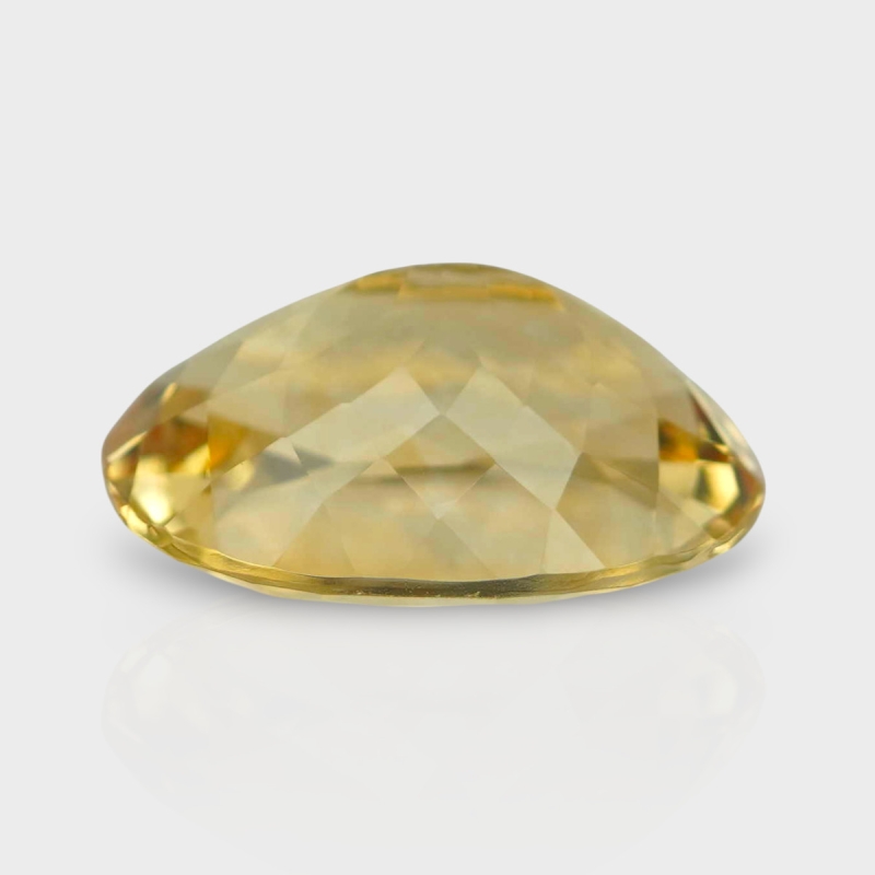 Citrine 19.25x14.30mm Faceted Oval AA Loose Gemstone - 181549