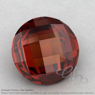 Garnet Round Shape Calibrated Briolettes