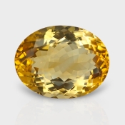 Citrine 20.70x16.05mm Faceted Oval AA Loose Gemstone - 181557