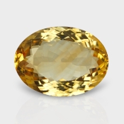 Citrine 21.70x16.20mm Faceted Oval AA Loose Gemstone - 181560