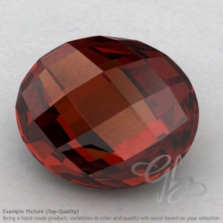 Garnet Oval Shape Calibrated Briolettes