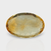 Citrine 20.40x13.40mm Faceted Oval AA+ Loose Gemstone - 181561